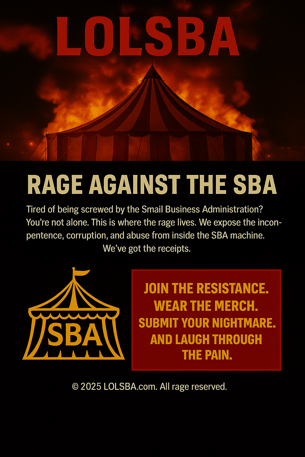 LOLSBA Circus Tent